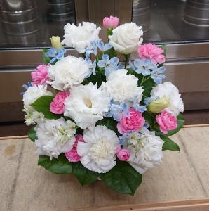 フローリストチョイスのお供え花|「礼文はなや」　（北海道礼文郡礼文町の花屋）のブログ